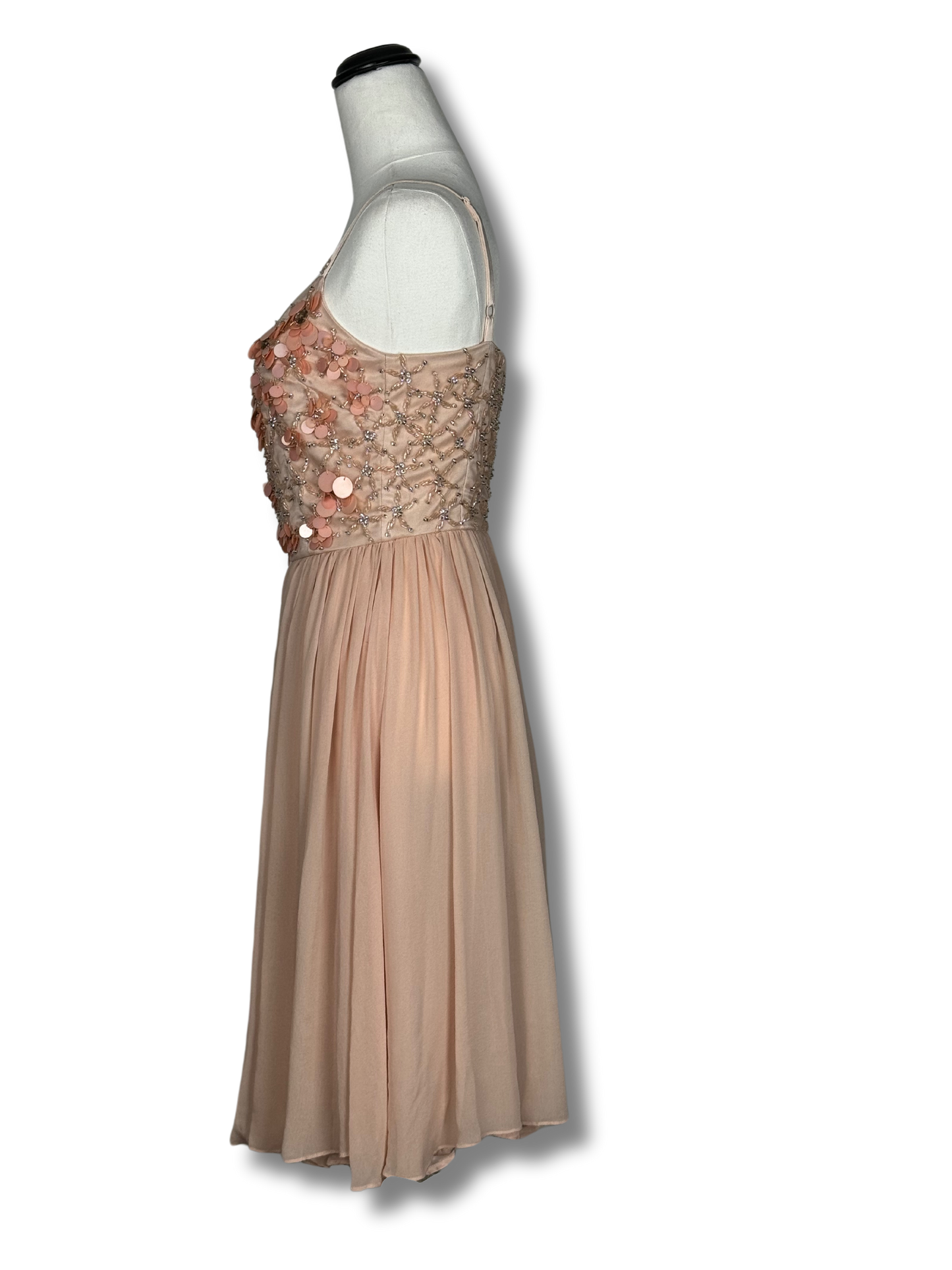 Alannah Hill Champagne Beaded Dress