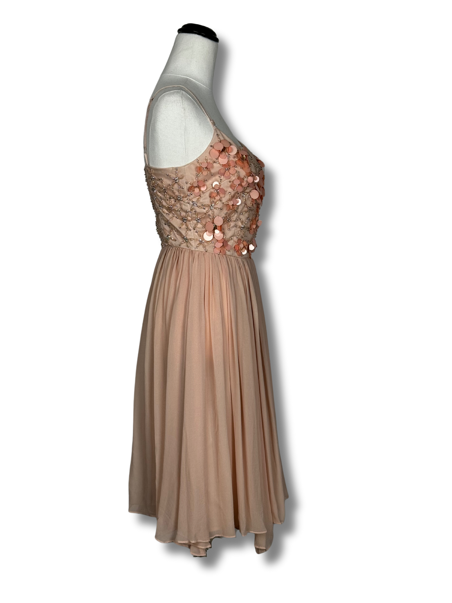 Alannah Hill Champagne Beaded Dress