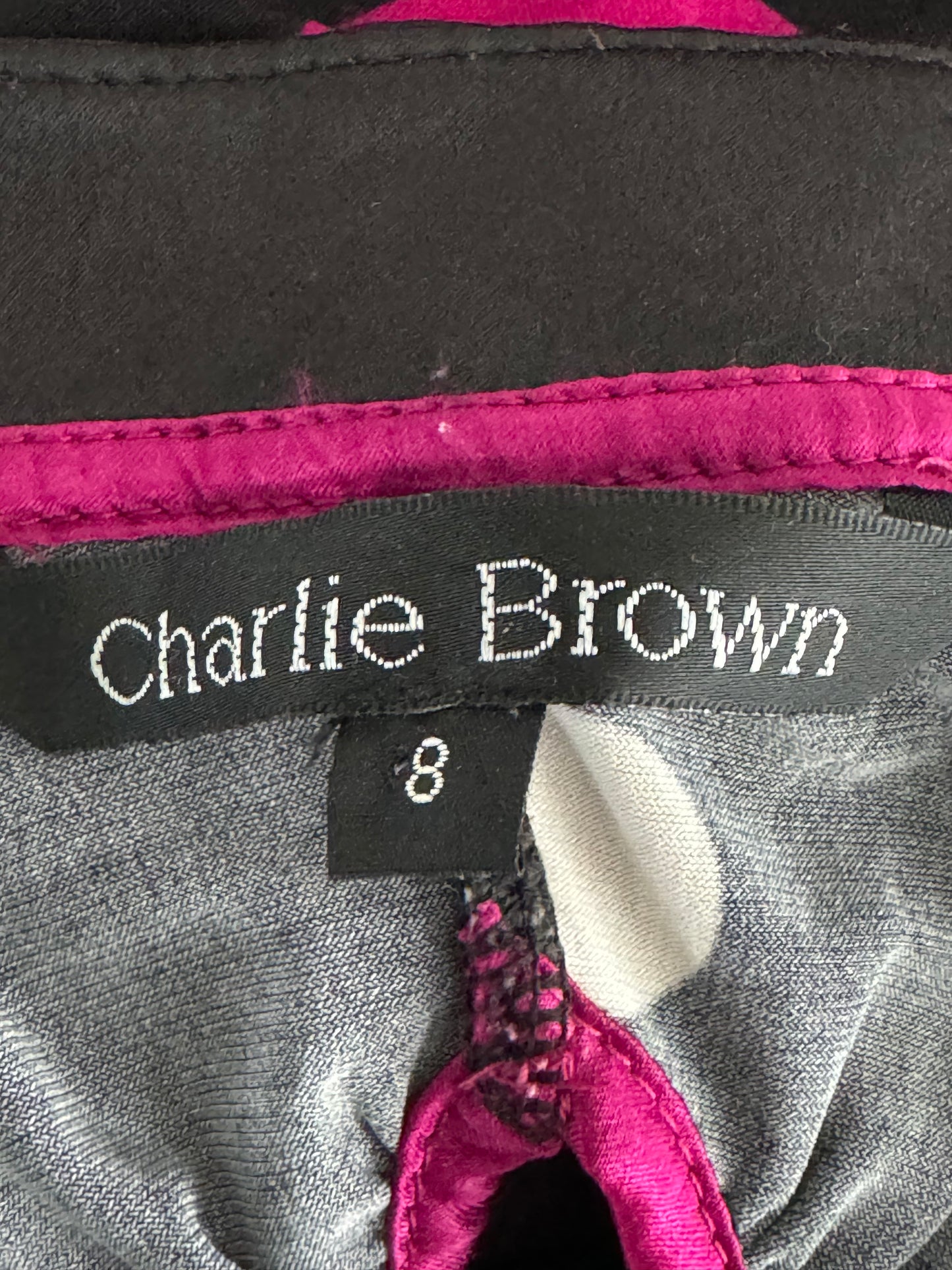 Charlie Brown Black Aline Shift Dress