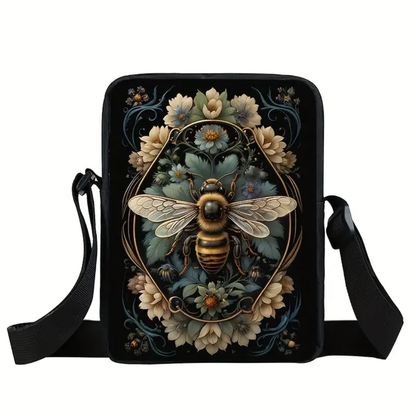 Bee-utiful Floral Shoulder Bag