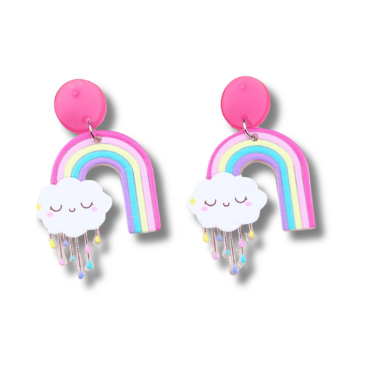 Clouds n Rainbows Earring