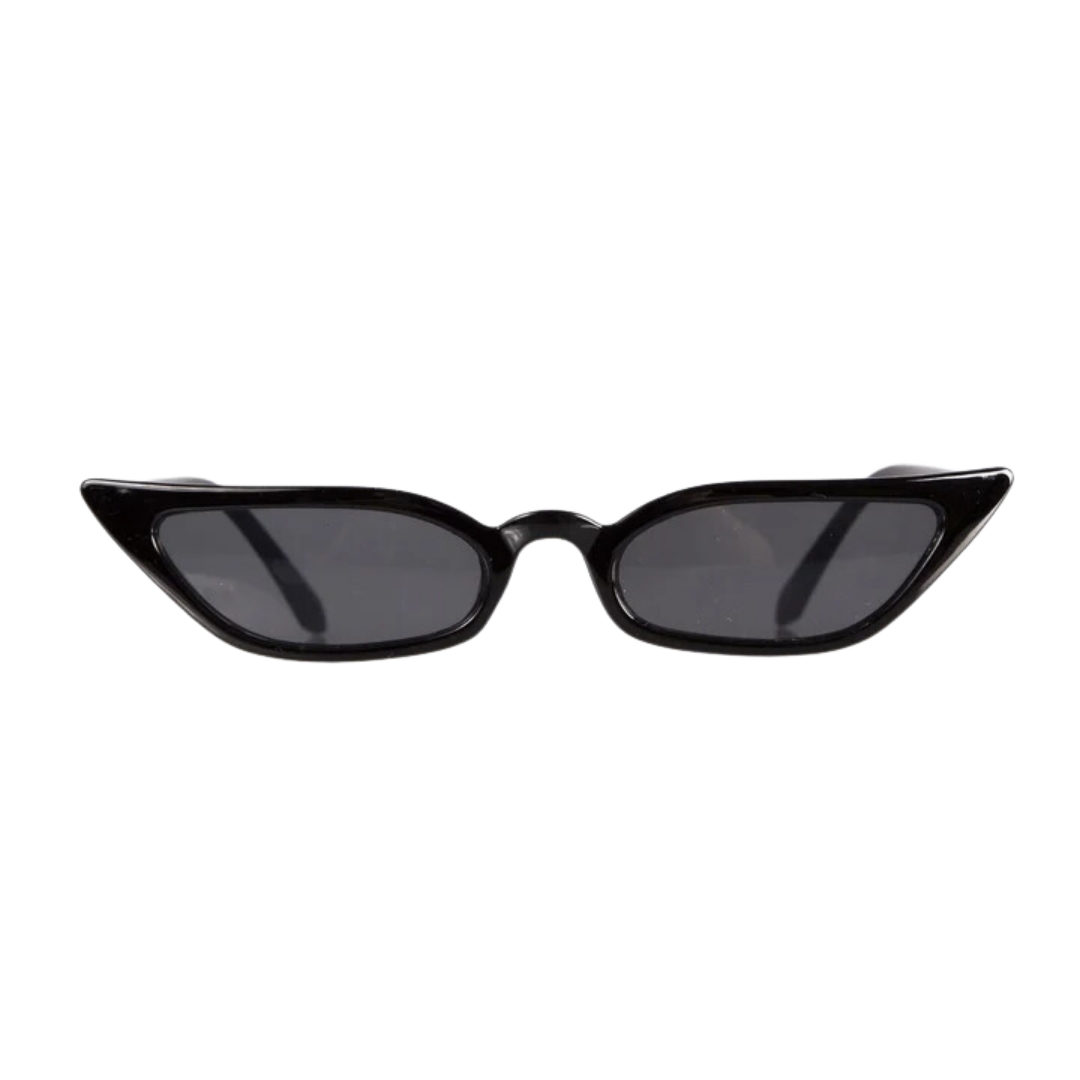 Banned Retro Black Infinite Cats Eye Sunglasses