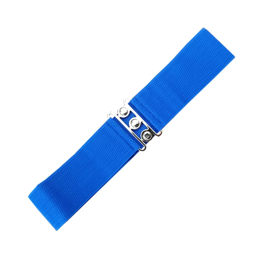 Banned Retro Royal Blue Stretch Belt