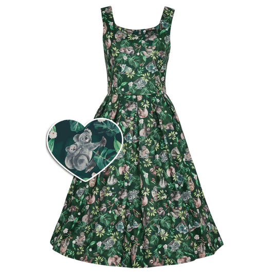 Dolly & Dotty Amanda Koala & Sloth Dress