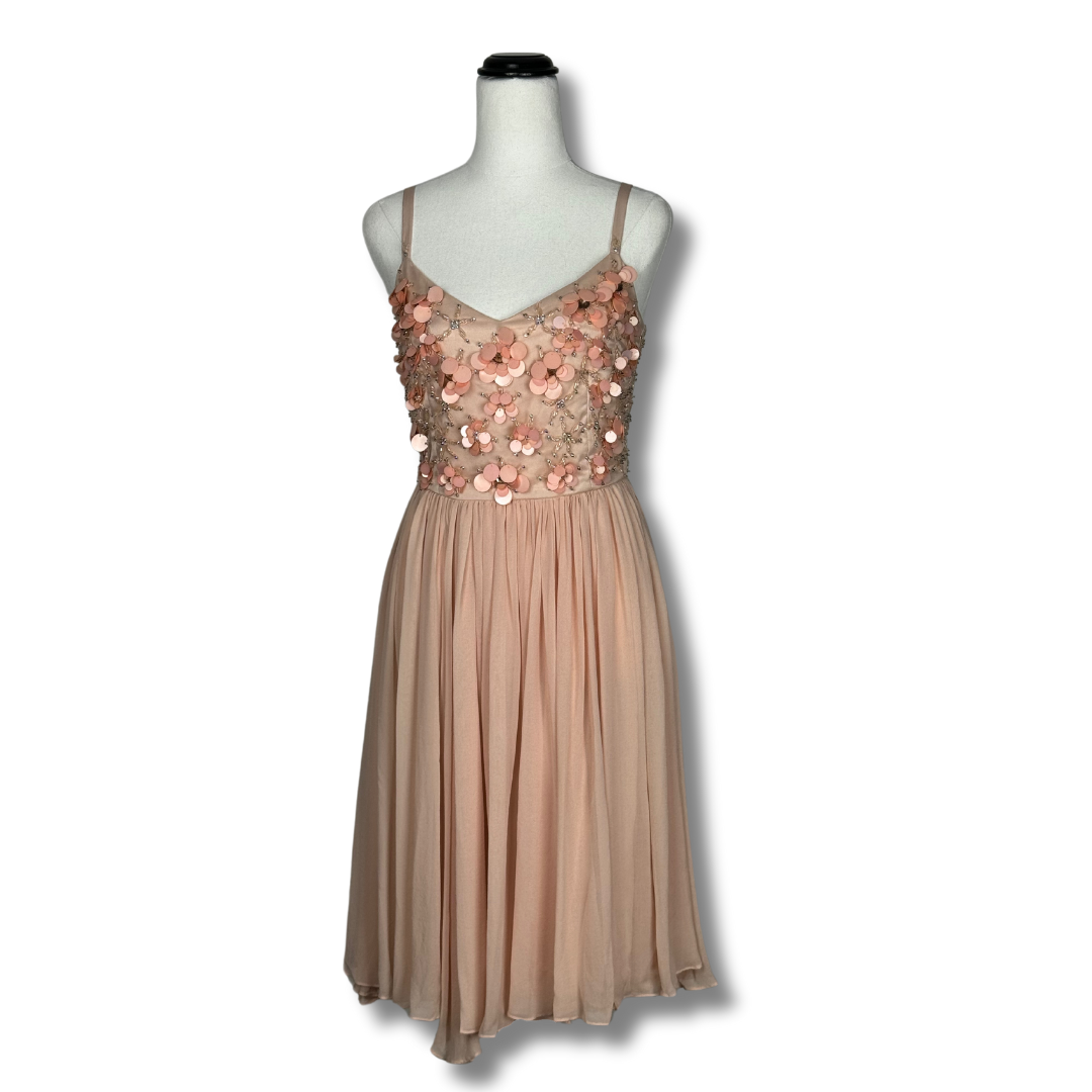 Alannah Hill Champagne Beaded Dress