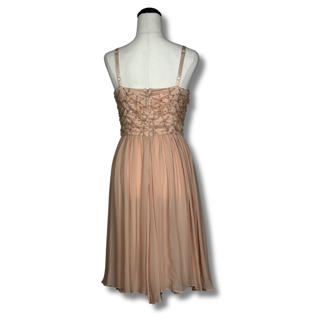 Alannah Hill Champagne Beaded Dress