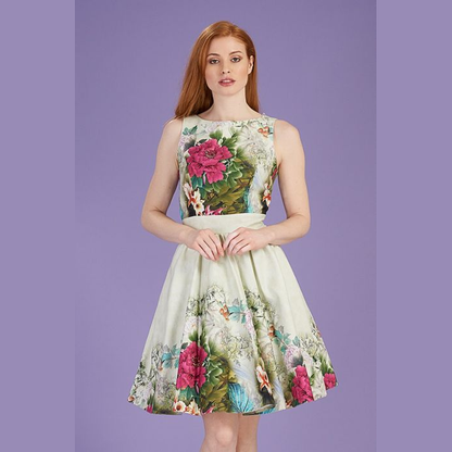 Lady V London Enchanted Forest Tea Dress