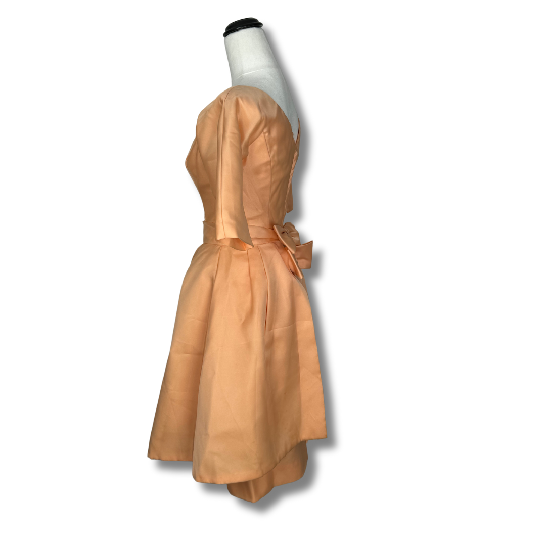 Lori Deb Sanfrancisco 50's Peach Day Dress