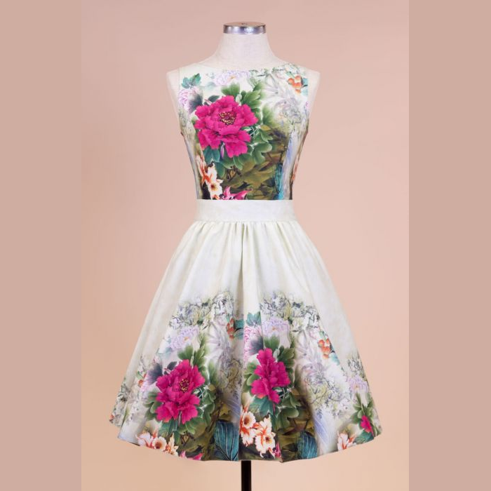 Lady V London Enchanted Forest Tea Dress