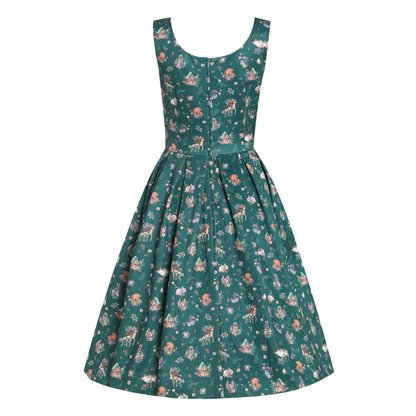 Amanda Green Woodland Forest Swing Dress