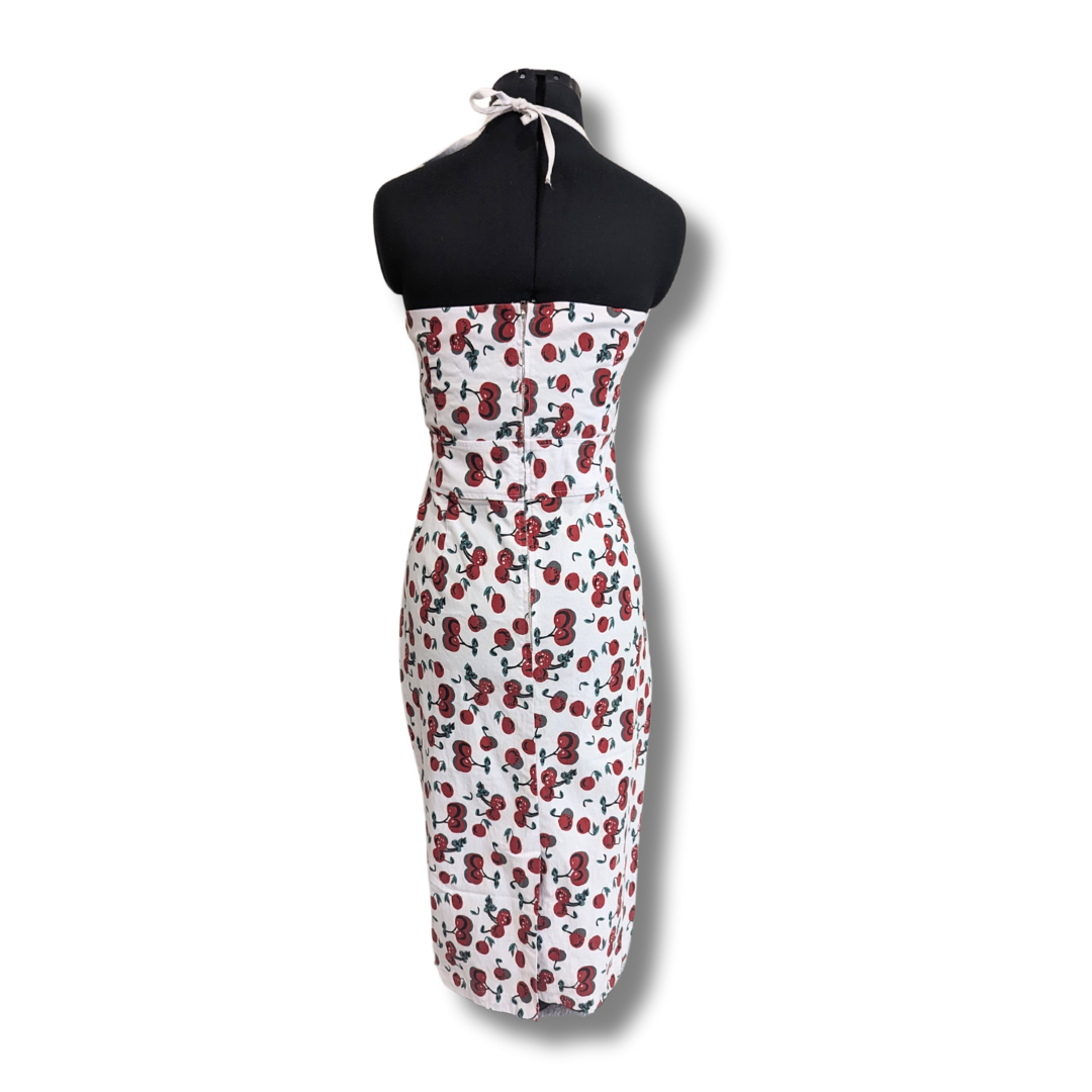 Bettie Page by Tatyana Cherries Wiggle Dress