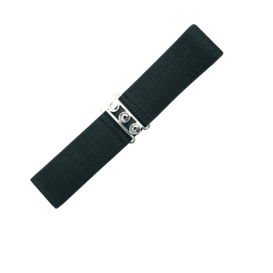 Vintage Stretch Belt in Black