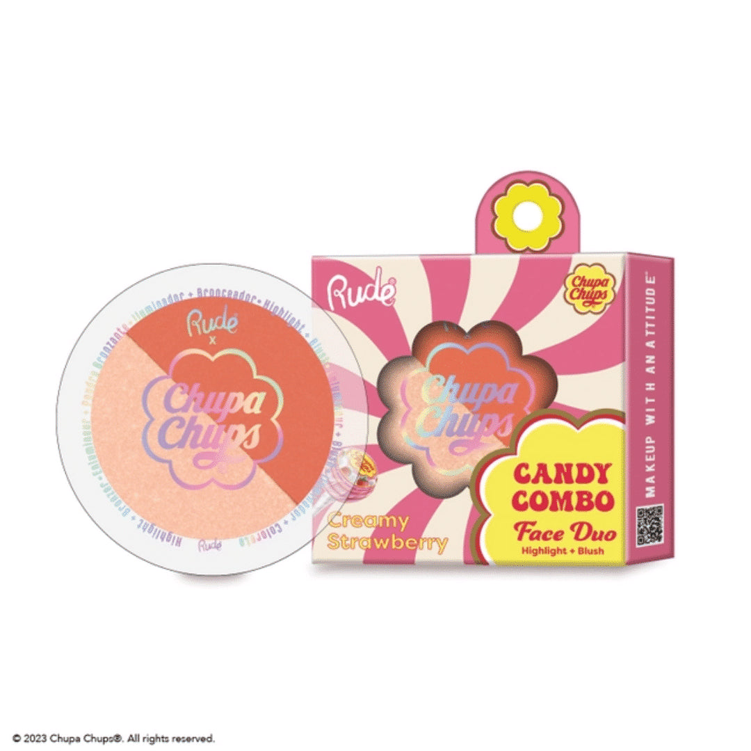 Chupa Chups Candy Combo Face Duo in Strawberry Yoghurt