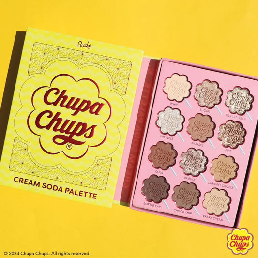 Rude Cosmetics Chupa Chups Cream Soda 12 Color Palette