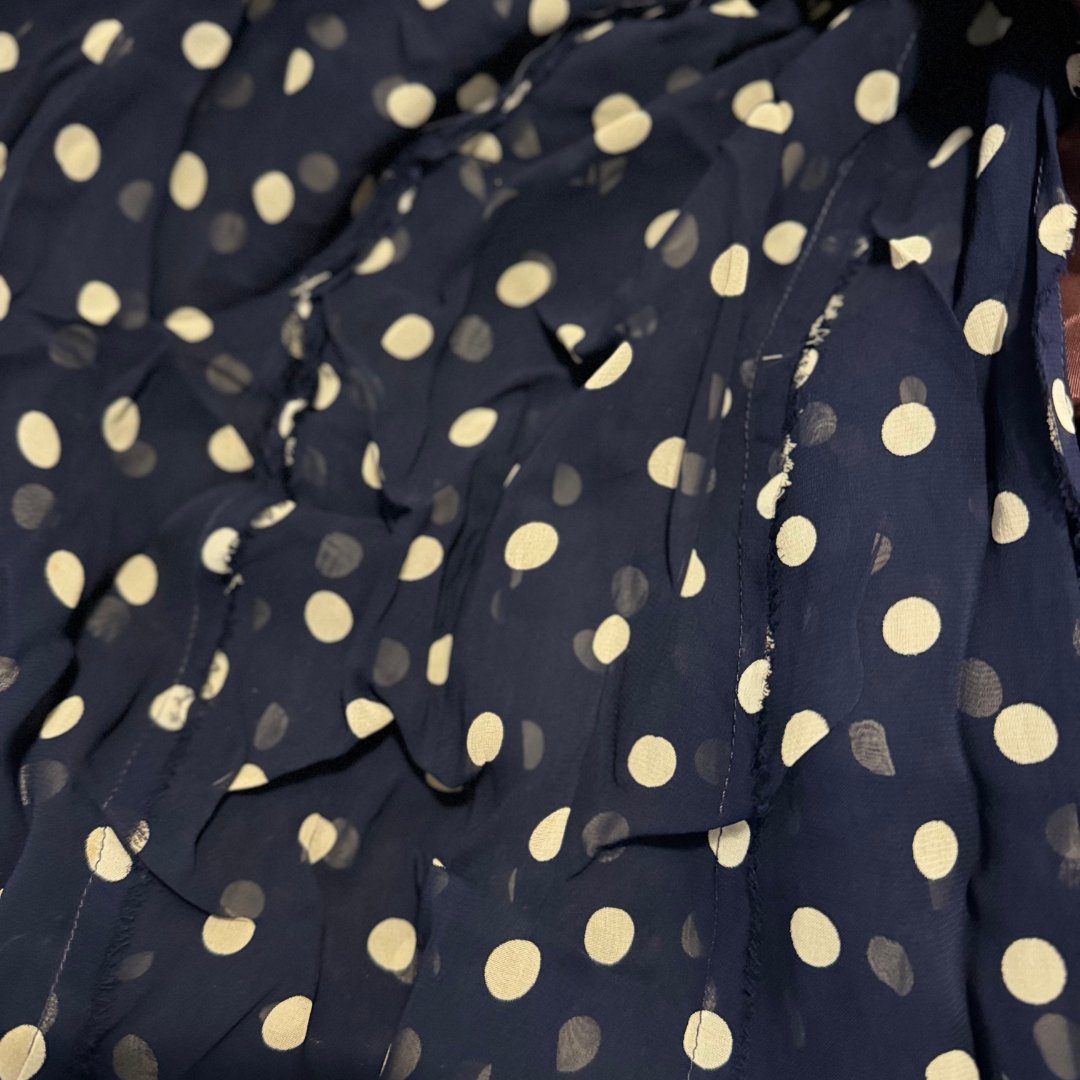 Classic Lady by Constantine  Vintage 1950s Polka Dot Dress