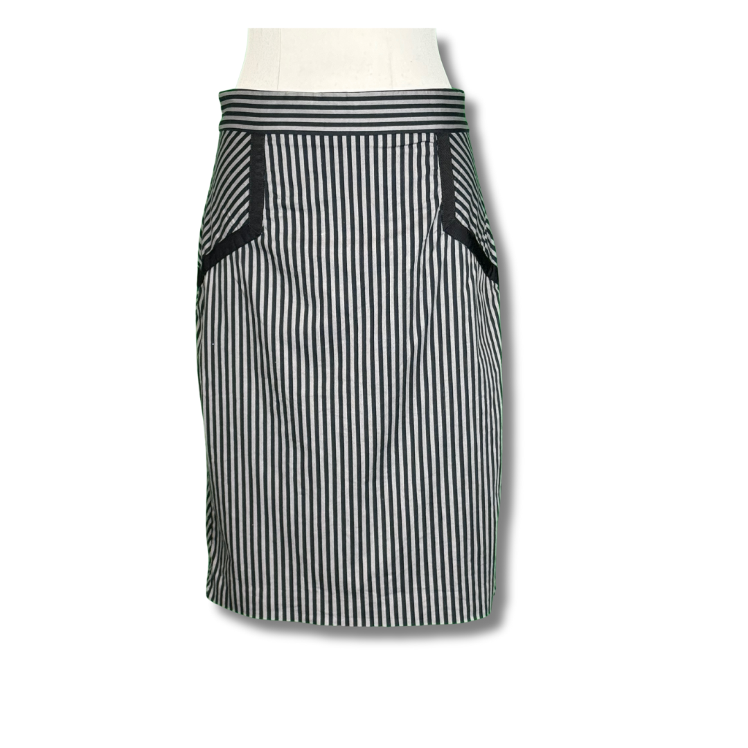 Cue Pencil Skirt with ruffle detail