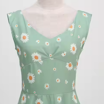 Daisy Dreamer Dress in Pale Green (Sample)