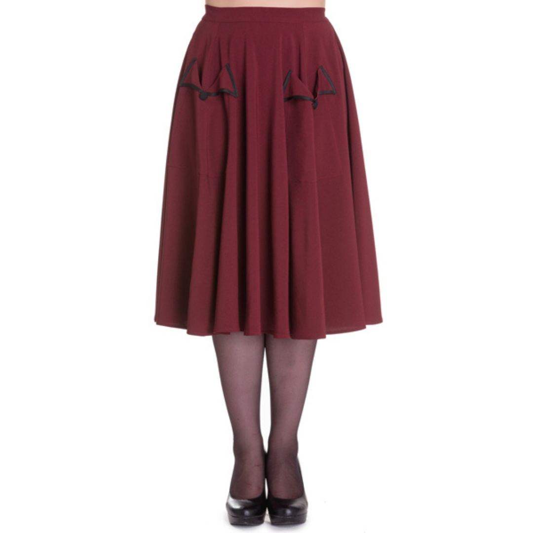 Hell Bunny Ellie May Skirt