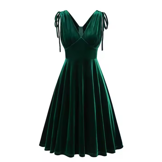 Emerald Elegance Dress (Sample)