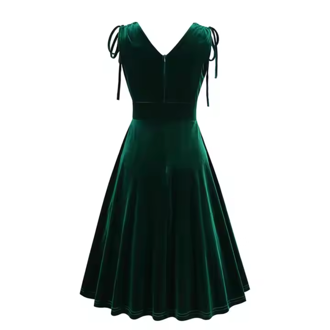 Emerald Elegance Dress (Sample)