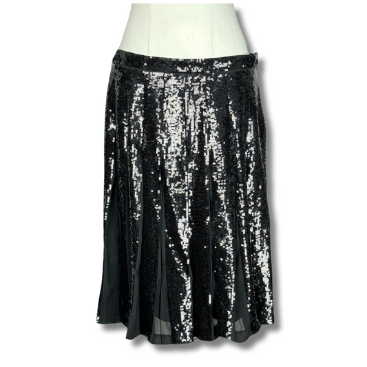 Alannah Hill Black La Vie en Rose Skirt