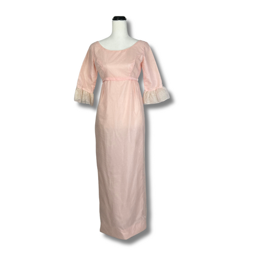 Lori Deb San Francisco Vintage Peach Maxi Dress