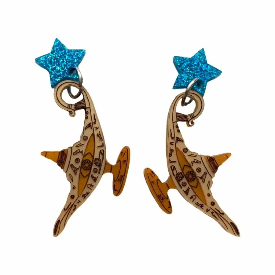 Daisy Jean Designs Magic Lamp Earrings, Aladdin range