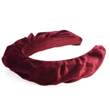 Banned Retro Burgundy Priscilla Hairband