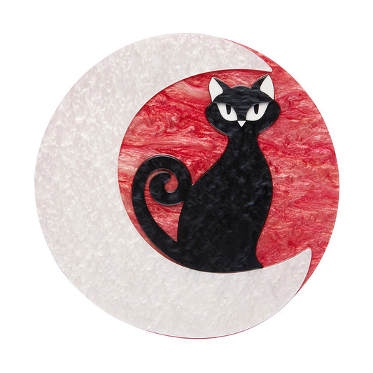 Erstwilder Cara the Halloween Kitty Wall Art