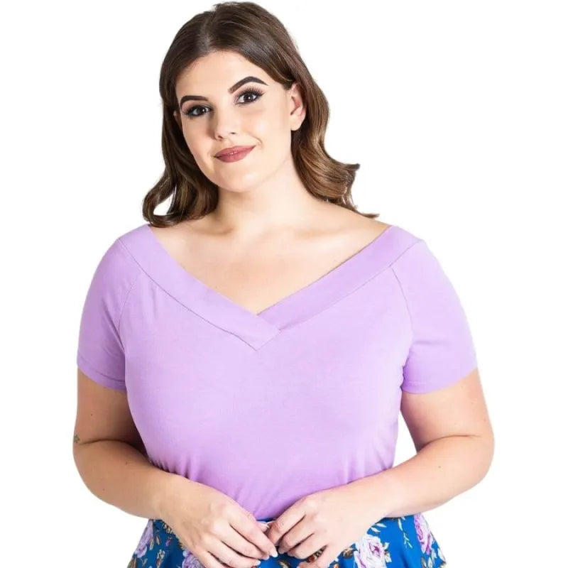 Alex Top in Lavender