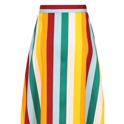 Collectif Amory Woodland Rainbow Skirt