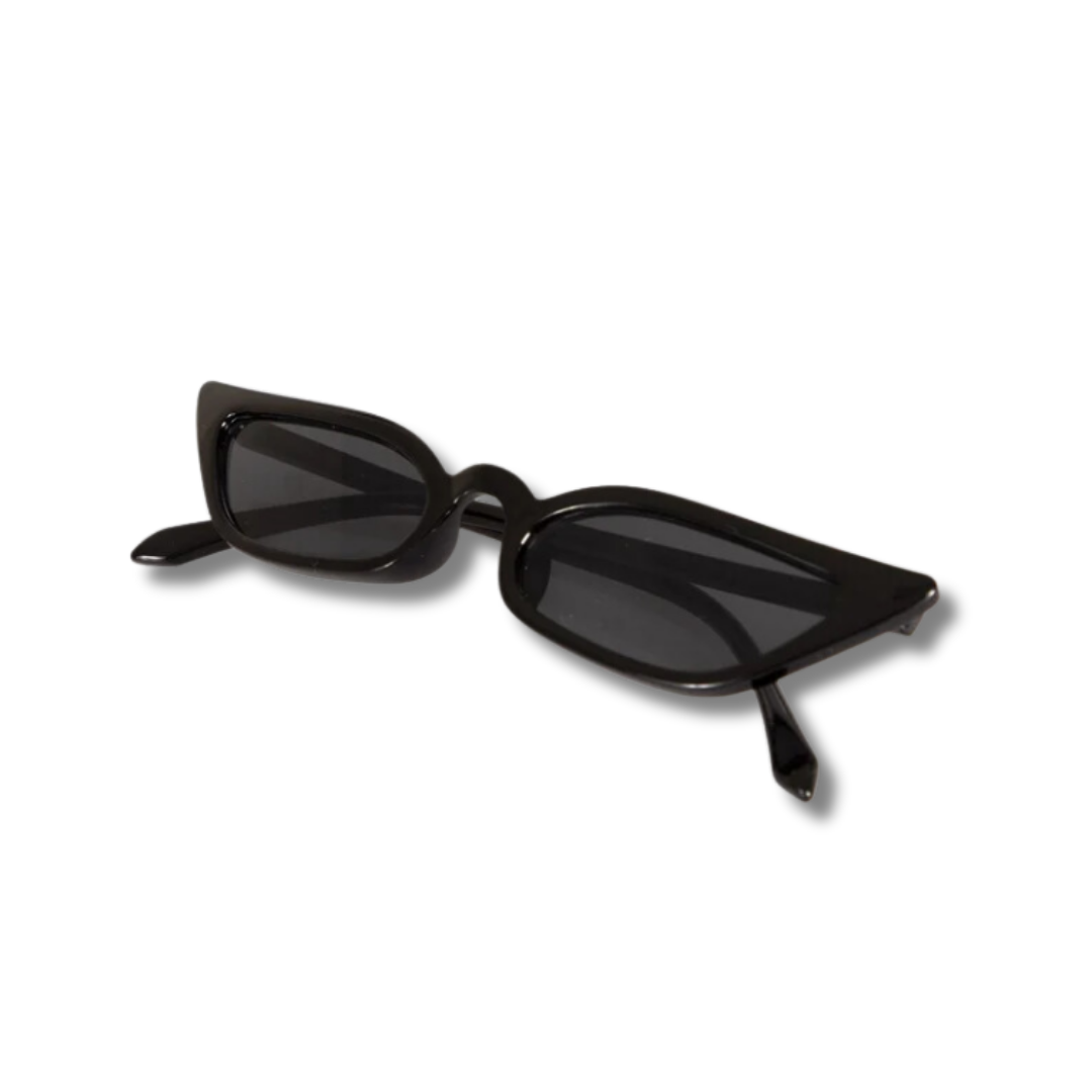 Banned Retro Black Infinite Cats Eye Sunglasses