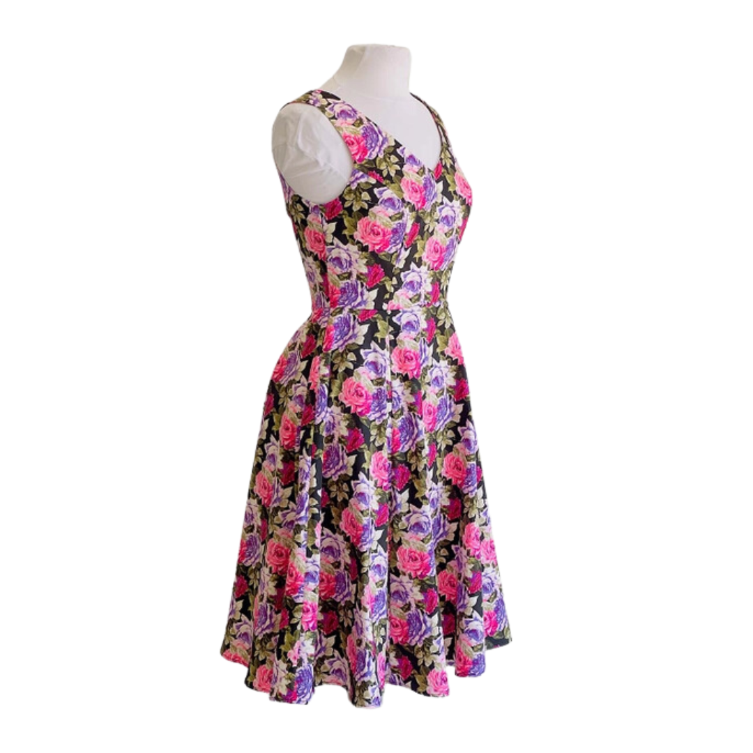 Eva Rose 60's Floral Dress