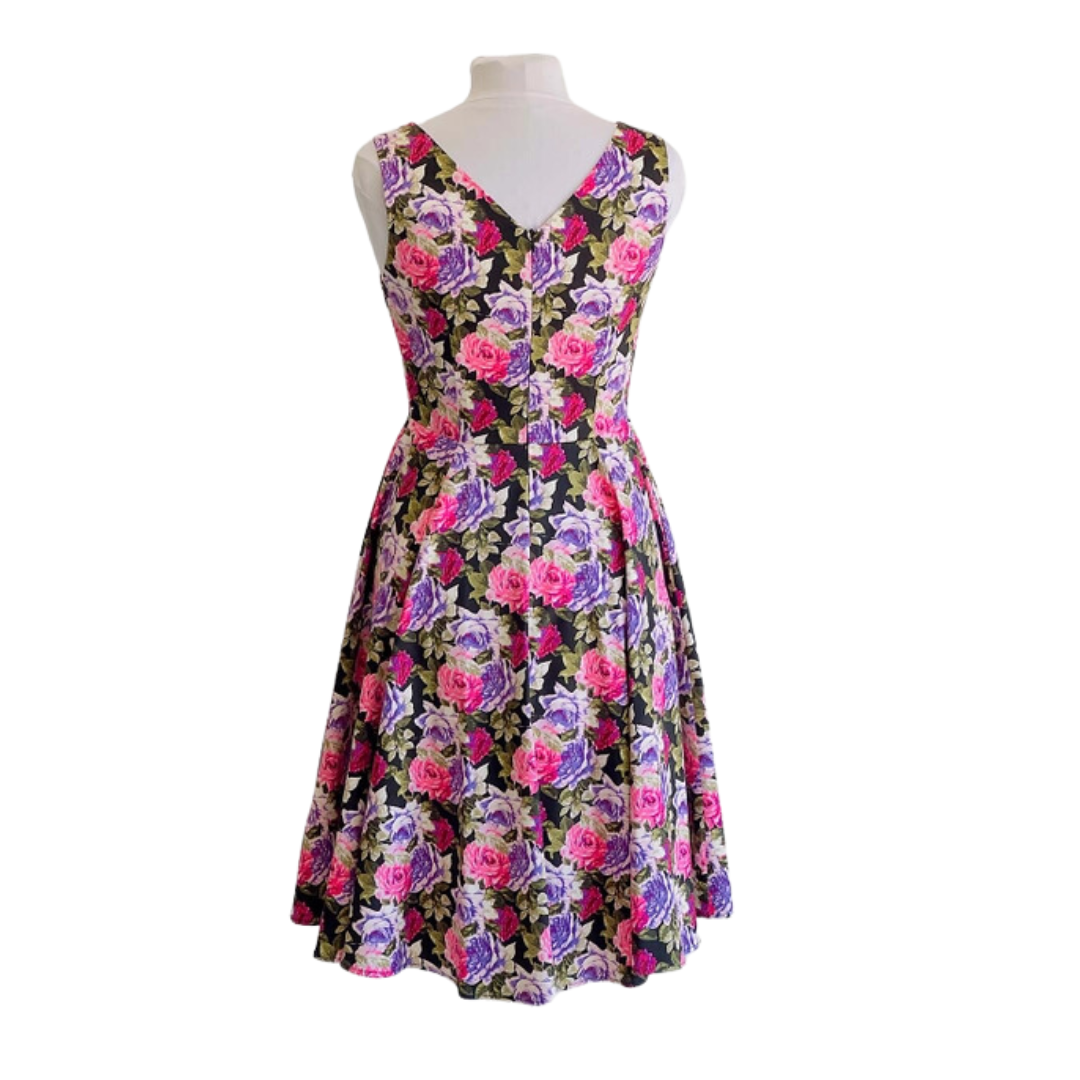 Eva Rose 60's Floral Dress