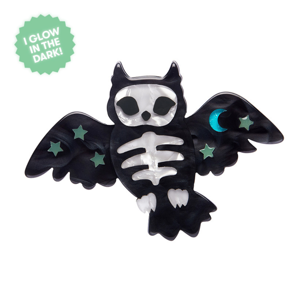 Erstwilder Hoot & Haunt Brooch