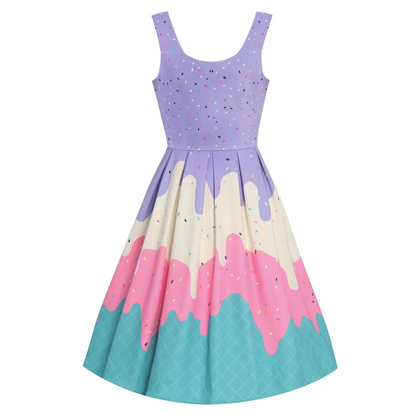 Dolly & Dotty Amanda Icecream Swing Dress