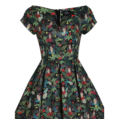 Dolly & Dotty Lily Frida Kahlo Swing Dress