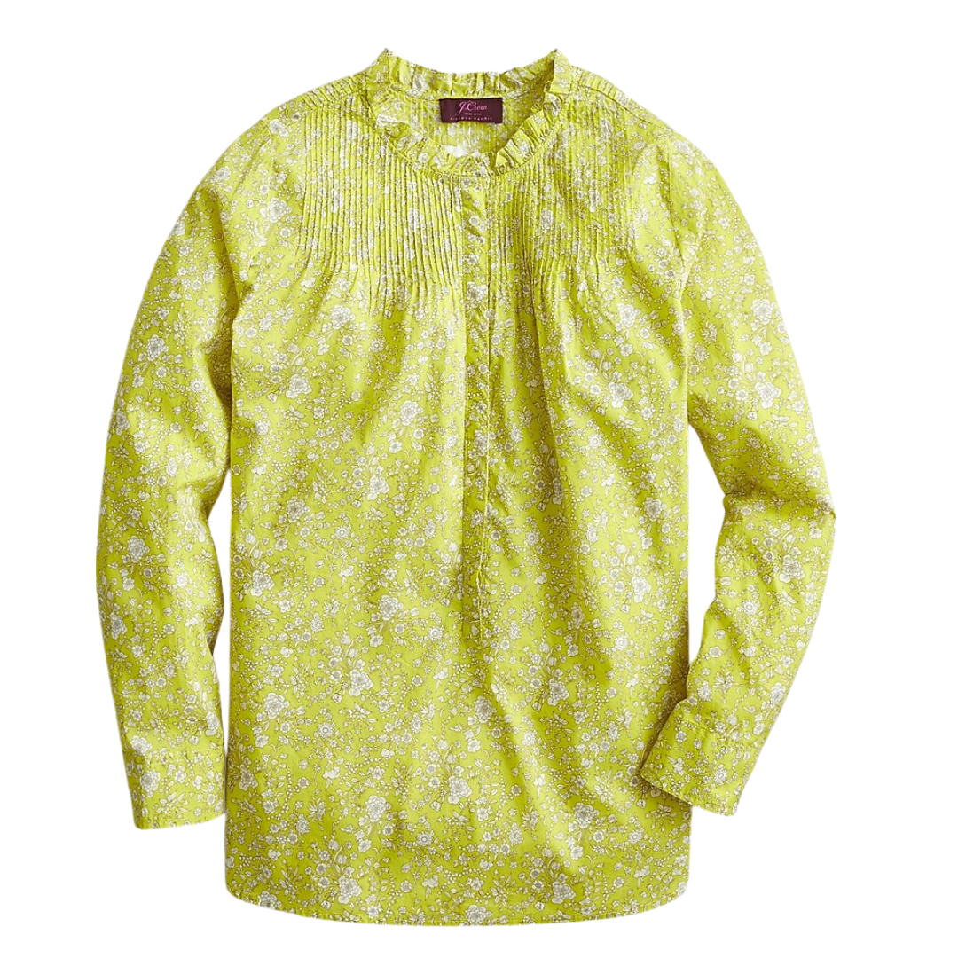 J.Crew Liberty Summer Blooms Popover