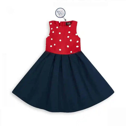 Dolly & Dotty Kids Red & Navy Annie