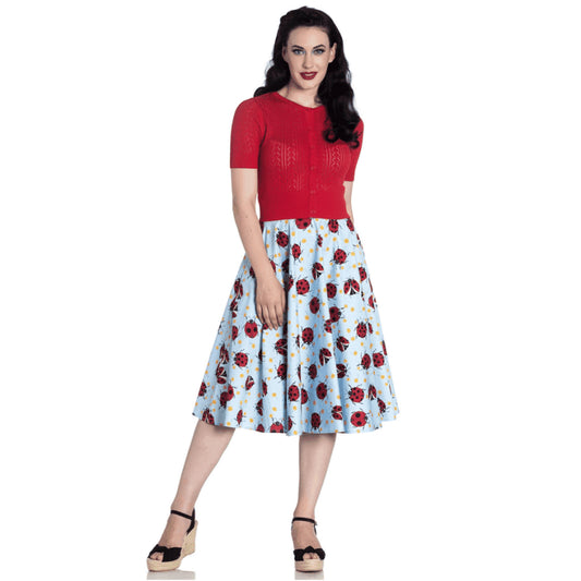 Hell Bunny Lila Skirt