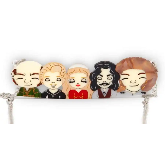 Daisy Jeans Designs The Princess Bride cast necklace