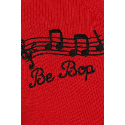 Collectif Lucy Be Bop Red Cardigan