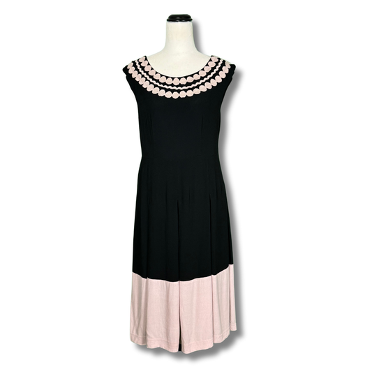 Monsoon 1920s Style Black and White Dress