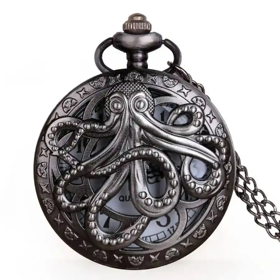 Vintage Octopus Pocket Watch