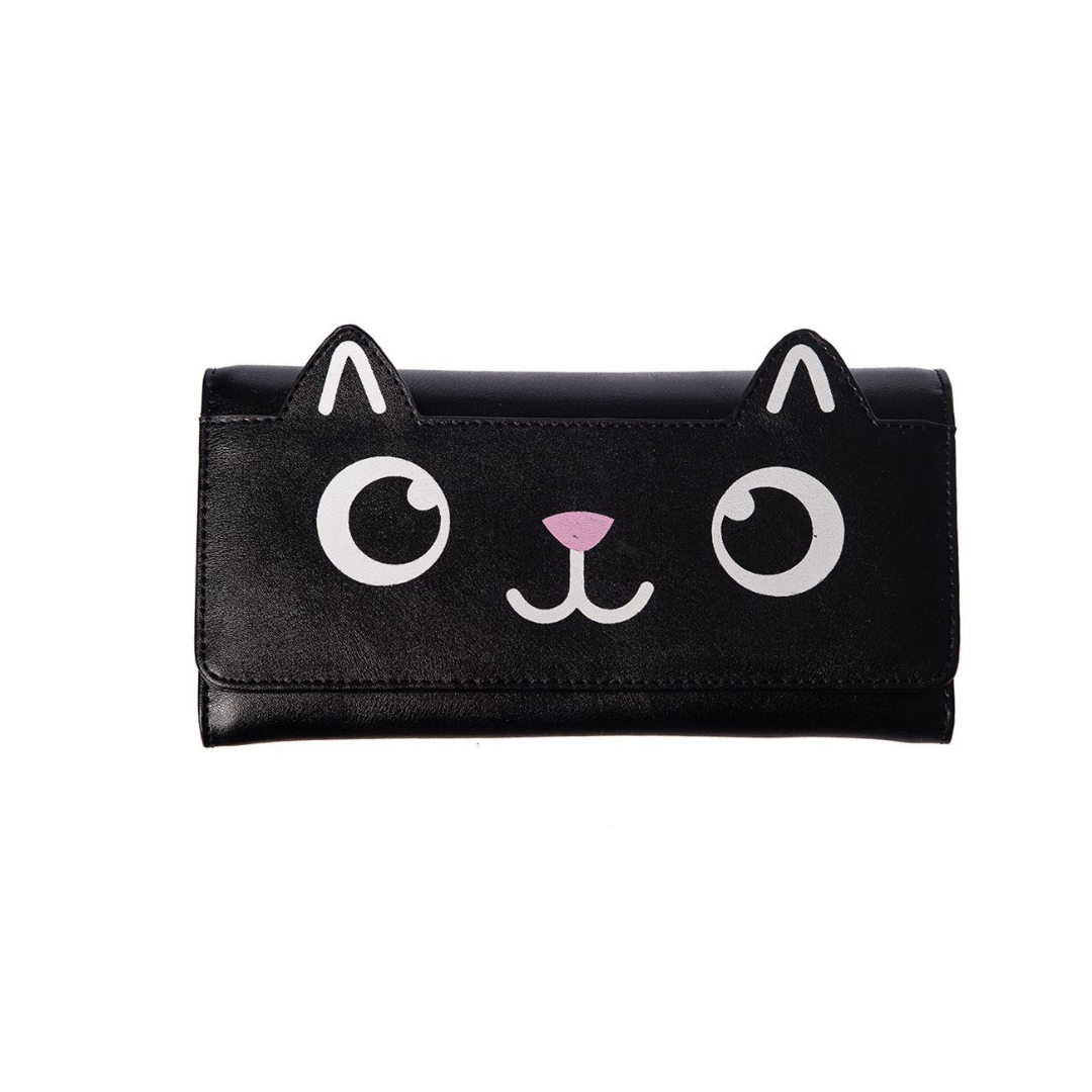 Banned Retro Onyx Cat Wallet