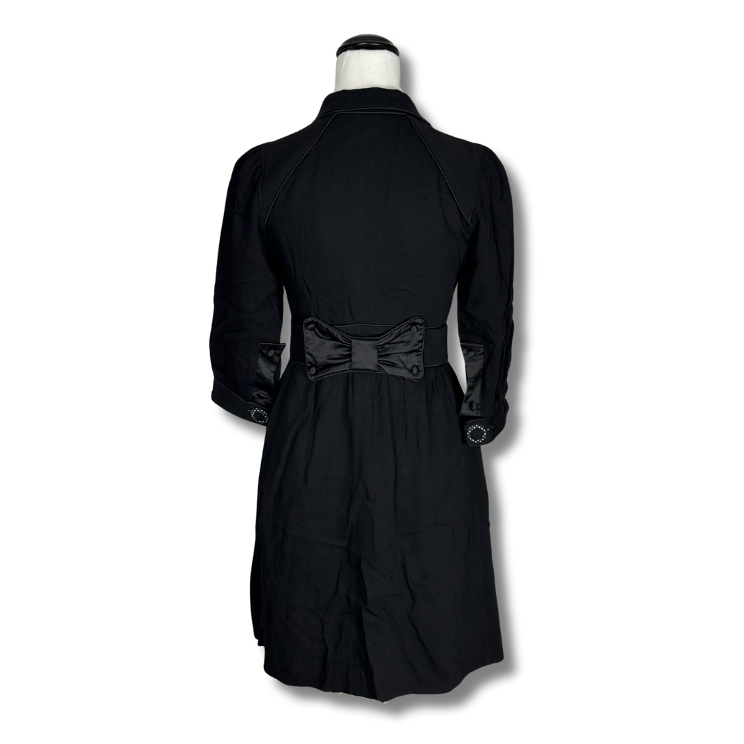 Alannah Hill 'Please Please Believe Me' Elegant Black Coat