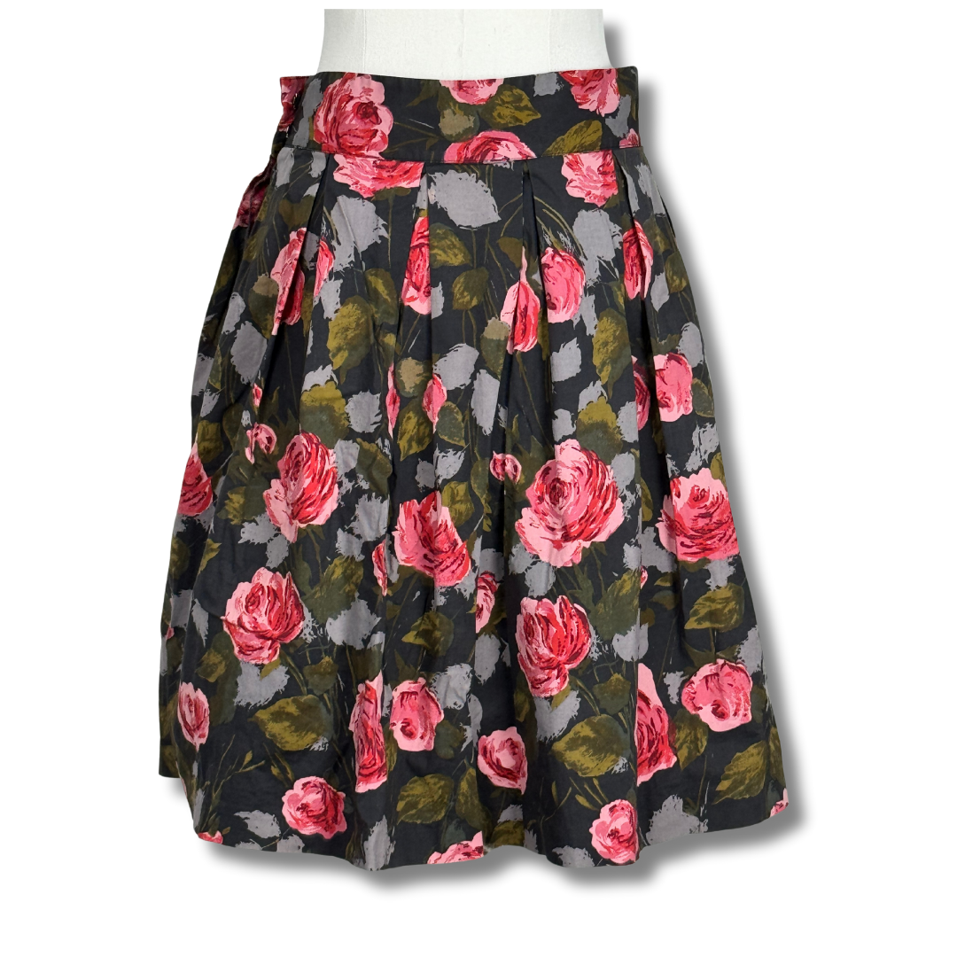 Review Floral Wrap Around Skirt