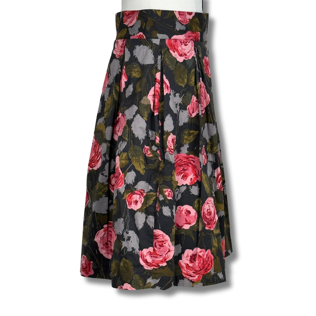 Review Floral Wrap Around Skirt