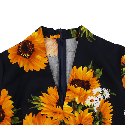 The Sunflower Swing Dress - end of April Delivery