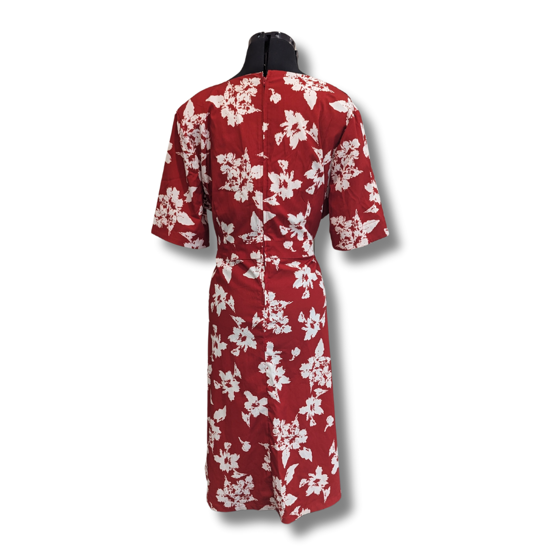 Timeless London Molly Red Floral Dress